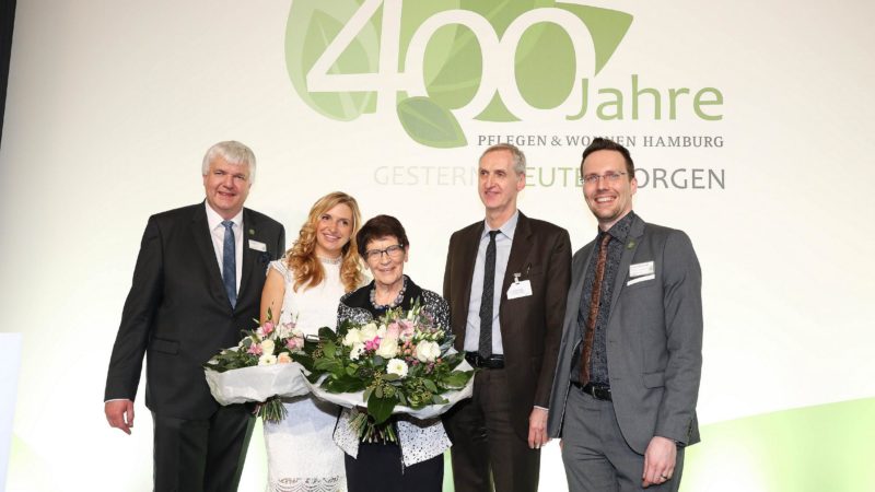 400 Jähriges Jubiläum Pflegen und Wohnen Hamburg