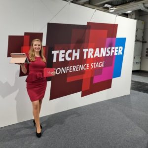 Tech Transfer Stage auf der Hannover Messe und Moderation Hermes Award