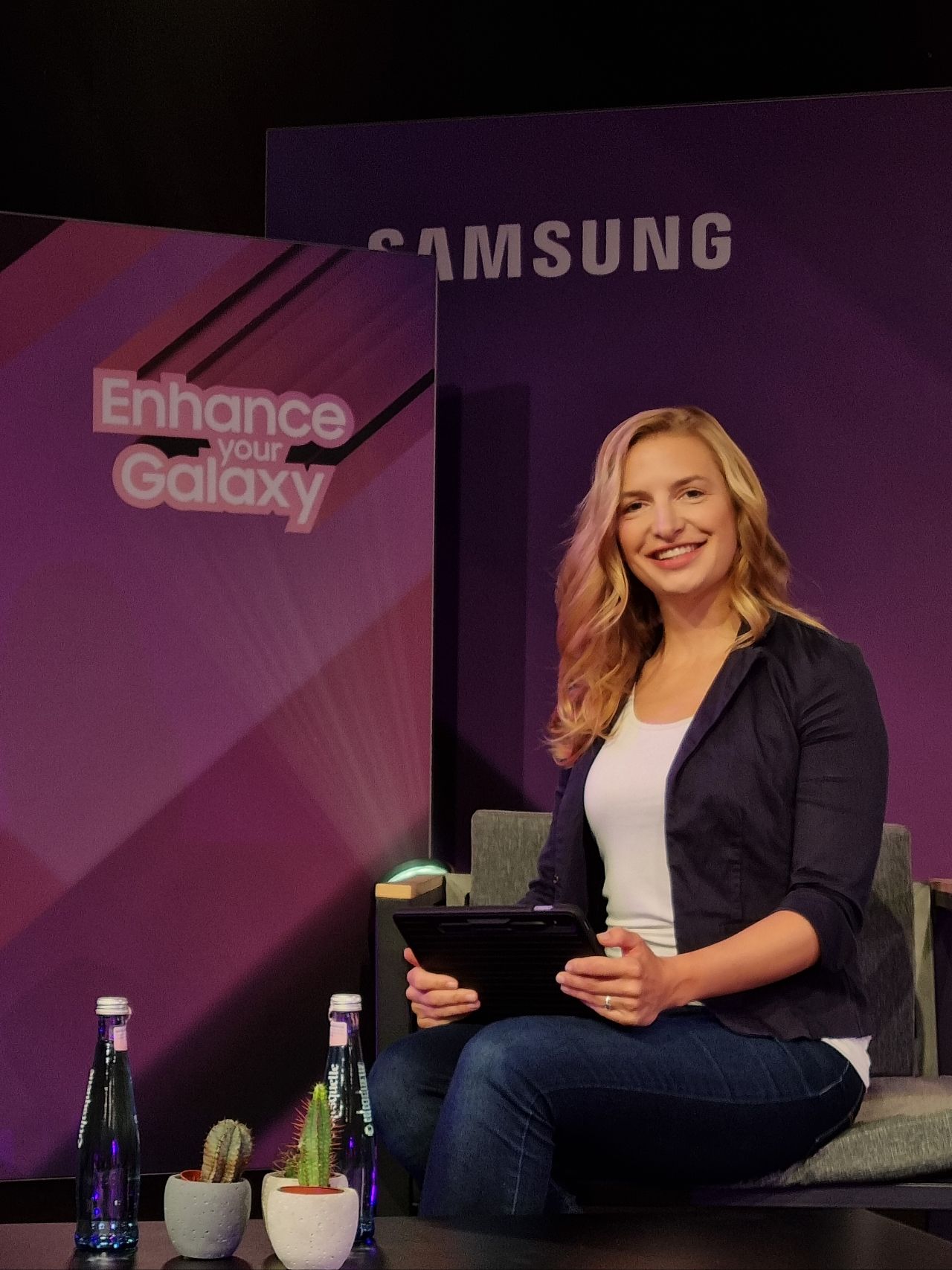 Samsung Mitarbeiter Event, Livestream mit mehr als 800 Gästen, online Moderation in Essen