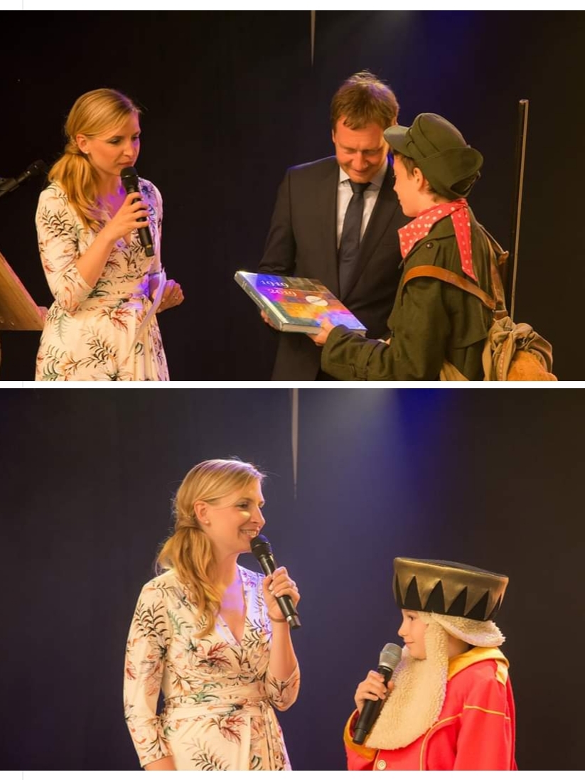Janine Mehner mit dem Sächsischen Ministerpräsidenten Michael Kretschmer